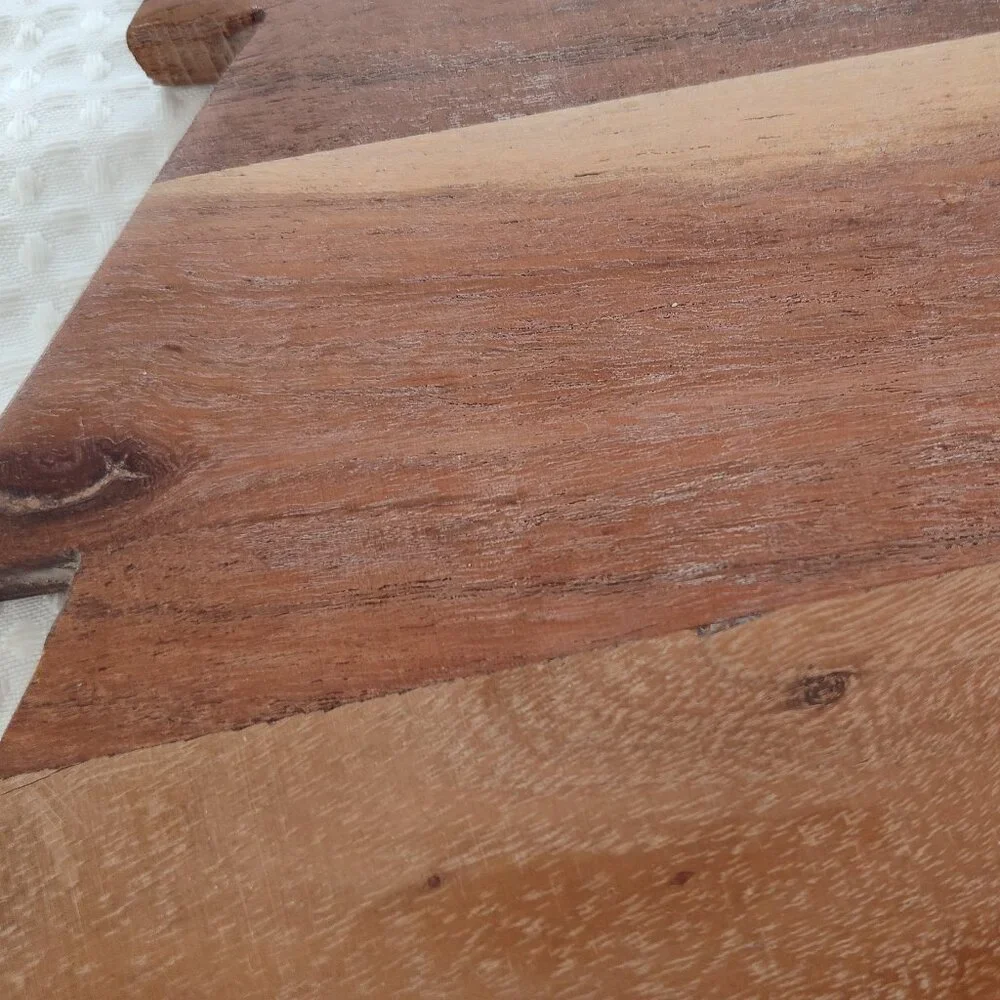 Cheese Charcuterie Cutting Board, Marble & Wood, Christmas Tree